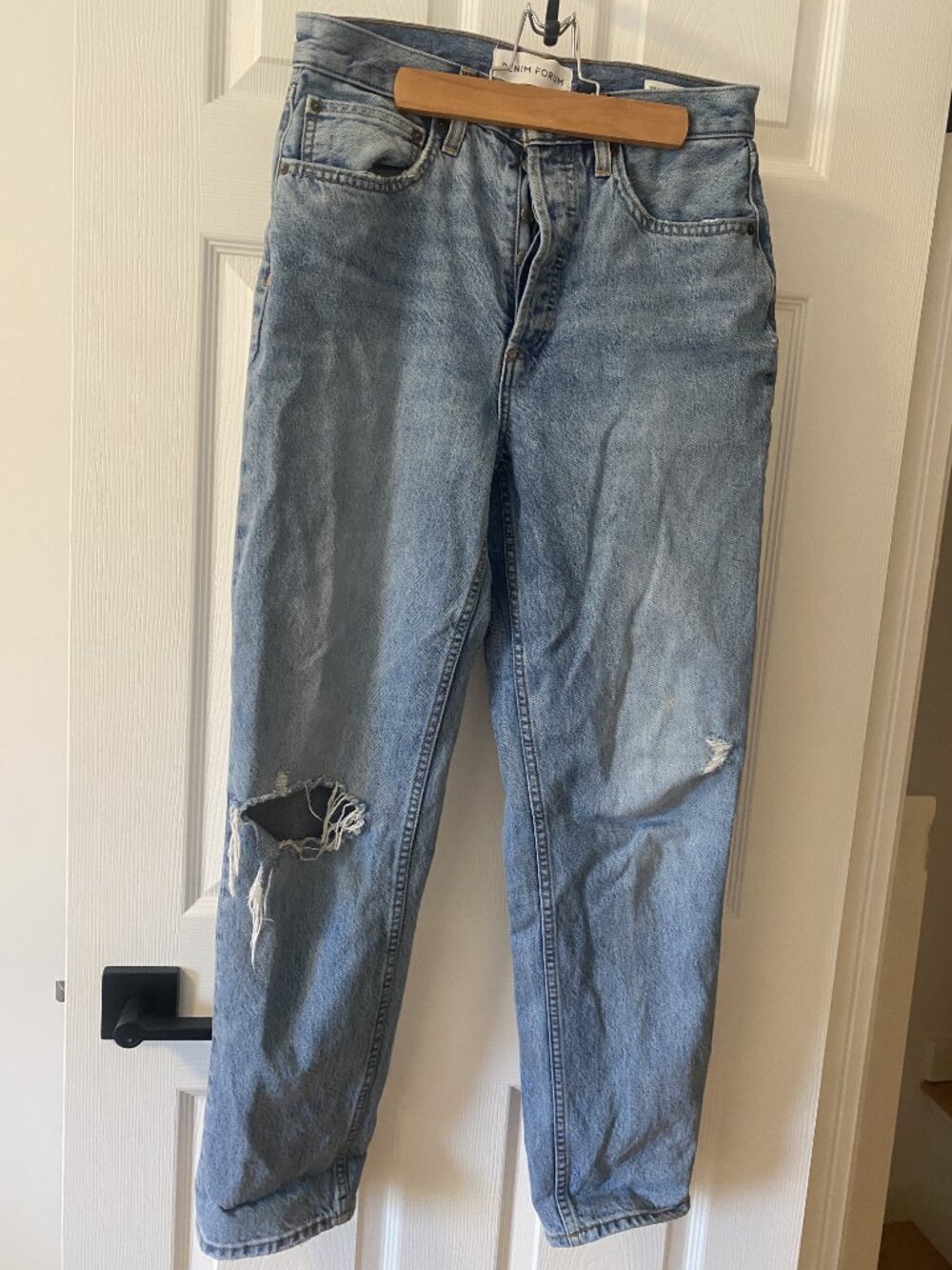Denim Forum 90s boyfriend high rise loose jeans - Picture 6 of 6